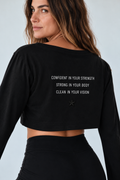 HYLI Vision Crop Long Sleeve