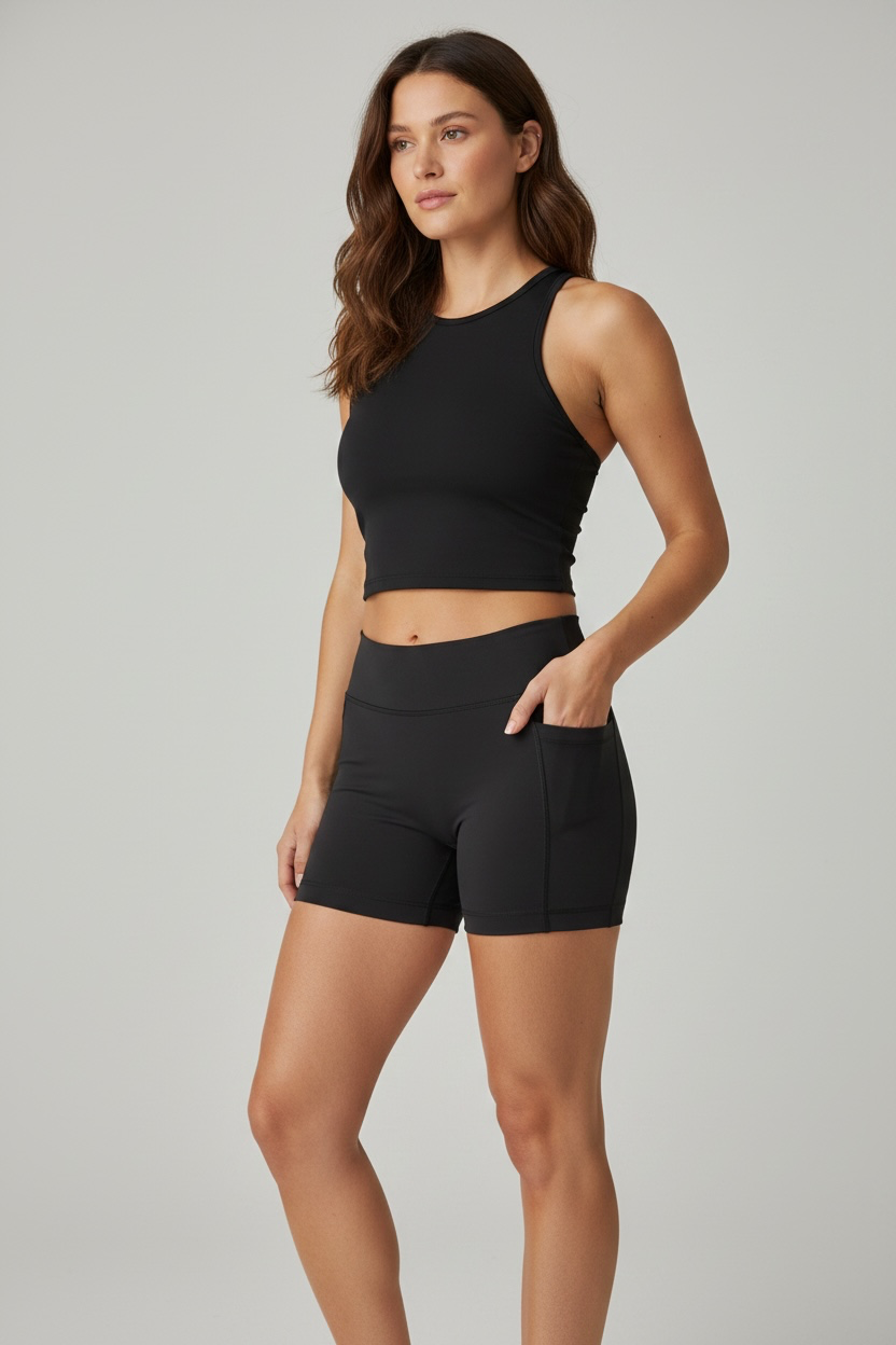 HYLI Low-Rise 3" Shorts